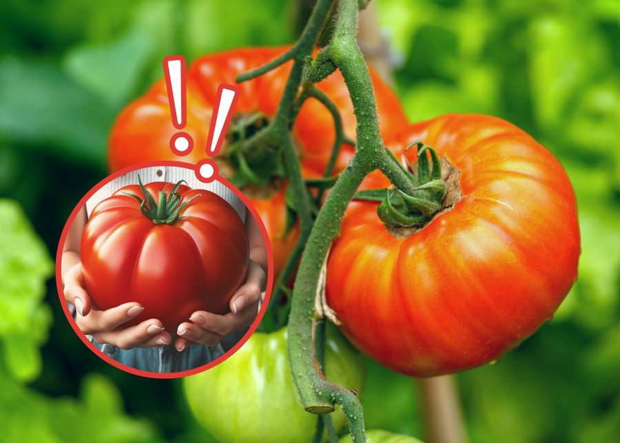 Pomidory odmiany 'Gigantomo'