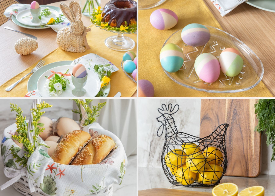 Wielkanocne dekoracje – jak ozdobić stół i święconkę?