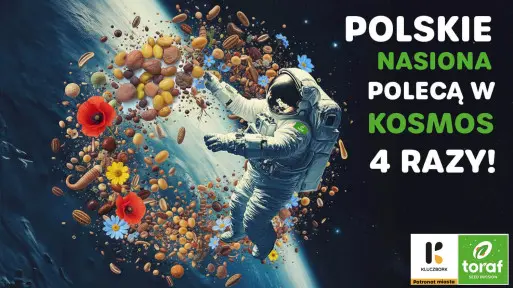 Polskie nasiona w kosmosie? Tak! Możesz te warzywa i kwiaty wysiać u siebie w ogródku
