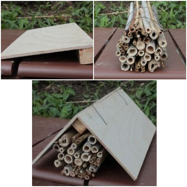 Domek dla owadów, fot. Pomagamy Pszczołom