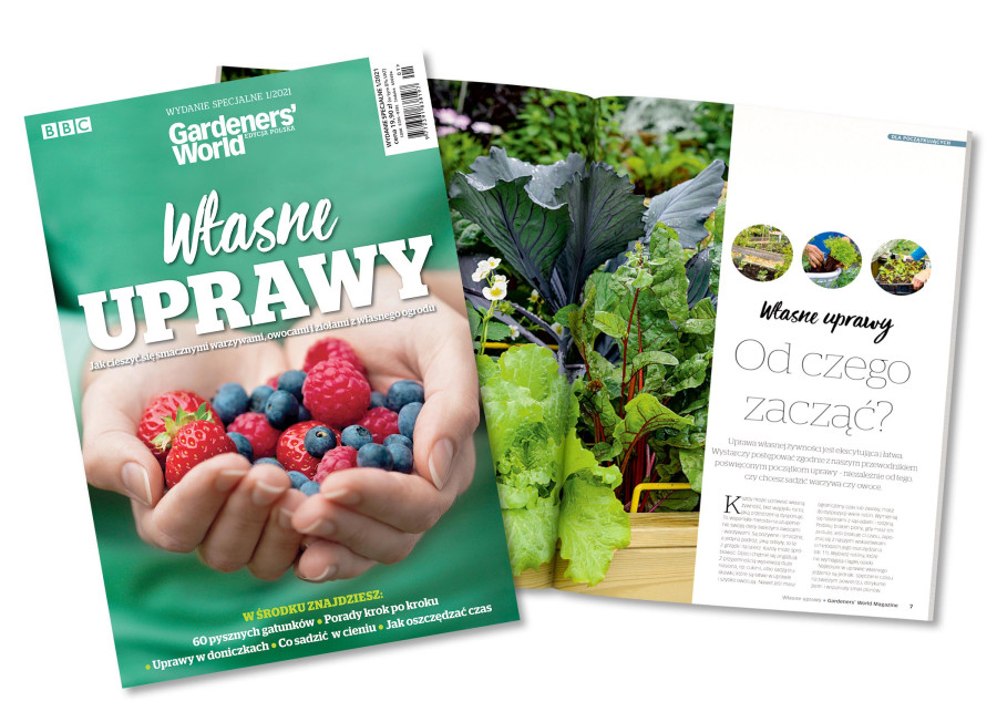 Własne Uprawy – wydanie specjalne magazynu Gardeners` World Polska