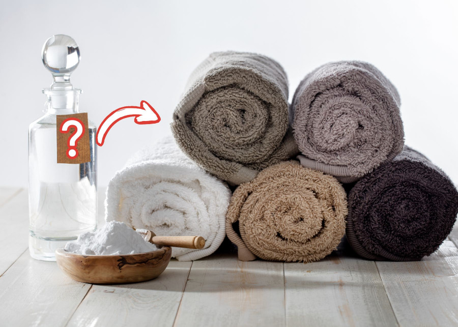Sposób na szorstkie ręczniki - trik, który sprawi, że znów będą miękkie