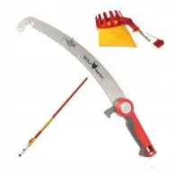 Piła do Gałęzi + Zrywacz do Owoców + Trzonek Teleskopowy | Wolf-Garten